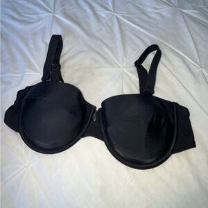 Express Contour Women’s Black Wire Lined Adjustable Straps Swimsuit Top SIZE L